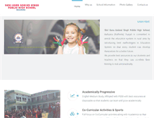 Tablet Screenshot of ggshighschool.org